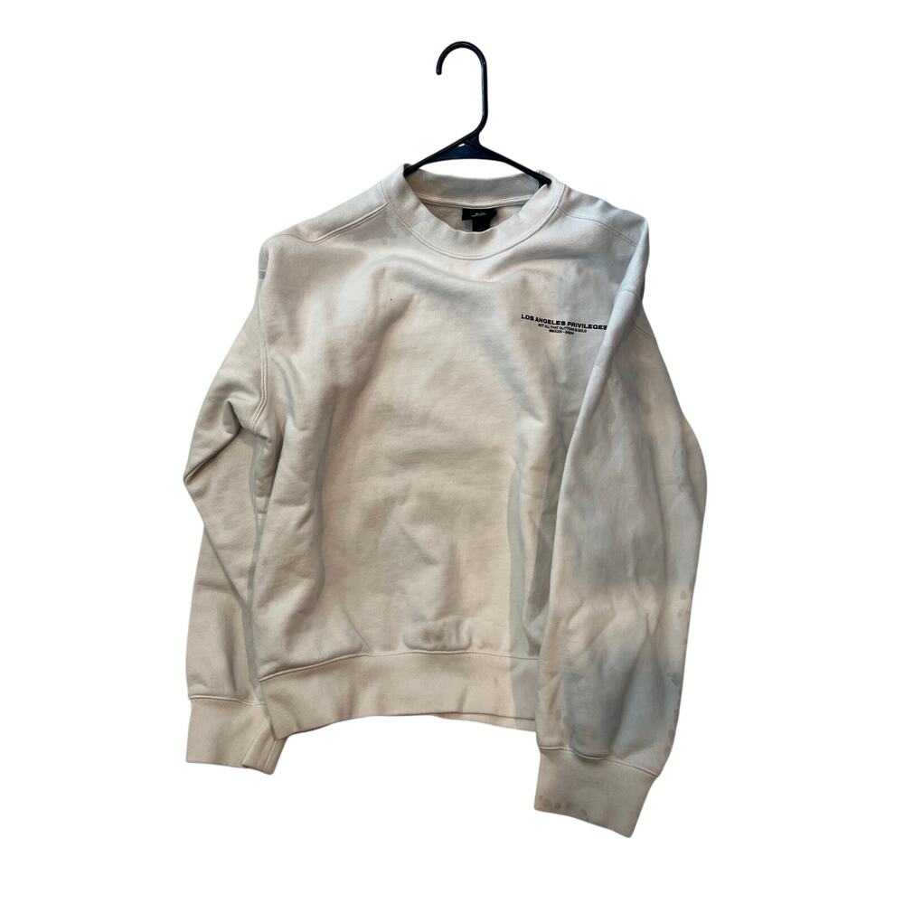 H&M Loose Fit Crewneck Sweatshirt Mens Medium